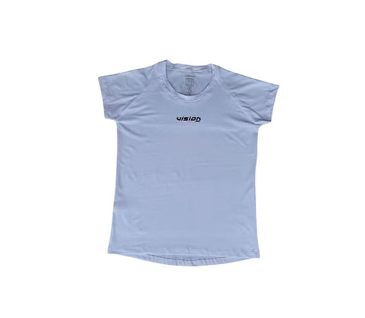 Camisa Baby Look Reflex White