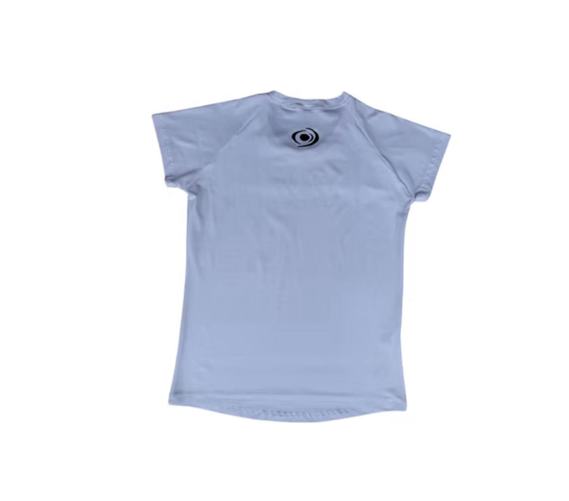 Camisa Baby Look Reflex White
